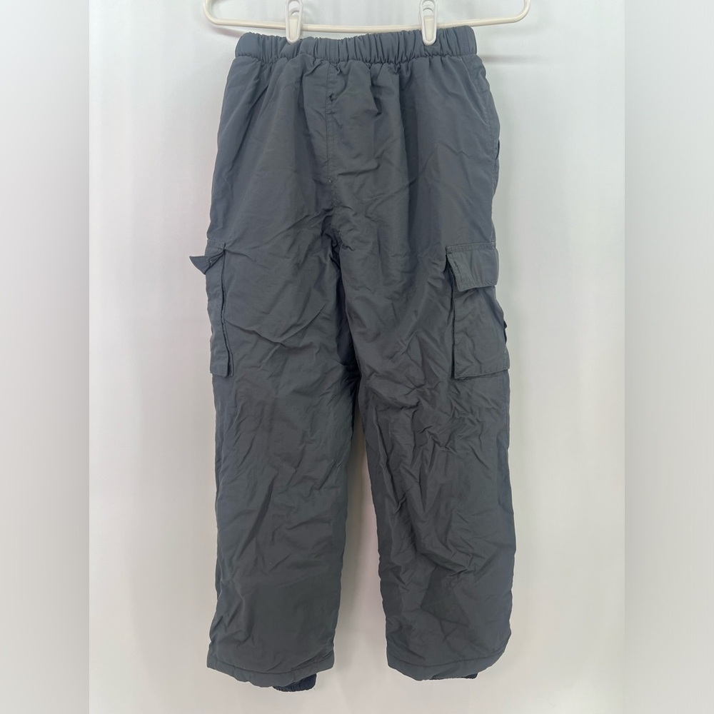 Magnus Outerwear Unisex Youth L Large Gray Insulated Ski or Snow Pants - Picture 2 of 9